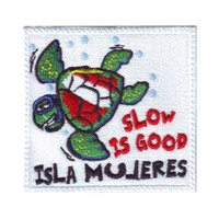 Scuba Isla Mujeres Embroidered Sew On Patch Scuba Isla Mujeres Embroidered Sew On Patch
