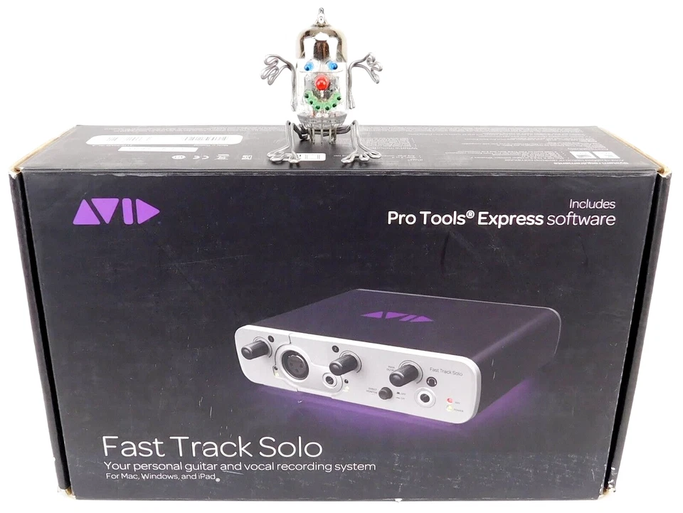 Avid Fast Track Solo USB Audio Interface + Neuwertig + OVP + 1,5Jahre Garantie - Image 3 of 4
