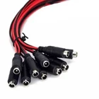 20 Pcs DC Power Cable Female Connector CCTV Security Camera Pigtail COPPER
