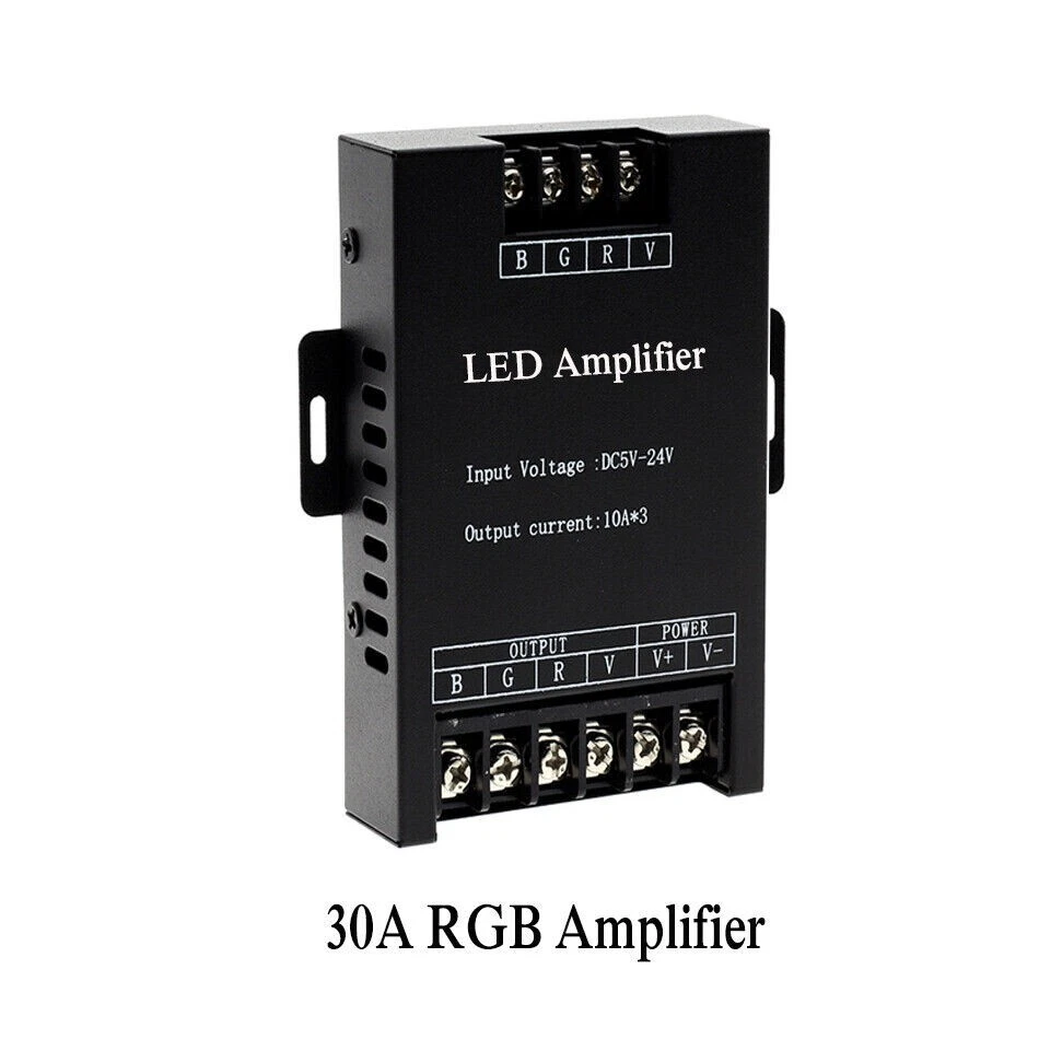 DC5V-24V 30A Led Controller Signal Amplifier For 5050 3528 RGB Led Strip Lights - Image 4 of 4