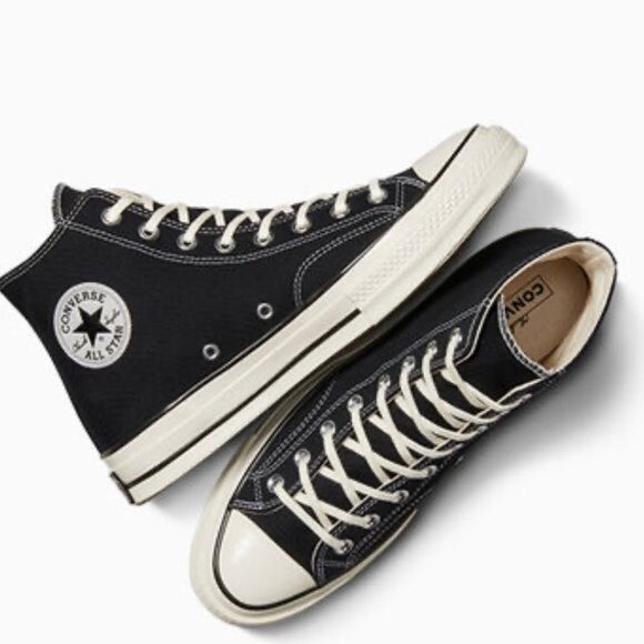 カナ★ Converse Chuck Taylor All Star Lugged Hi Sneaker Black Egret