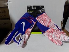 Nike Football Buffalo Bills Blue Vapor Jet Gloves 3XL 091421DMT3