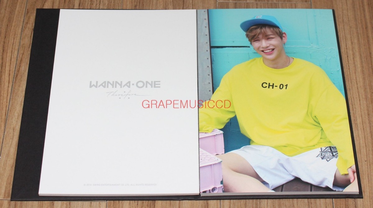 Buy WANNA ONE Therefore CONCERT OFFICIAL GOODS BEHIND CUT POSTCARD