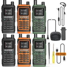 Baofeng UV-17 Pro L Walkie Talkie Long Range Tri-Band Two Way Ham Radio Lot 6PCS