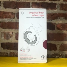 Bugaboo Bee 5 Wheel Caps Dark Red