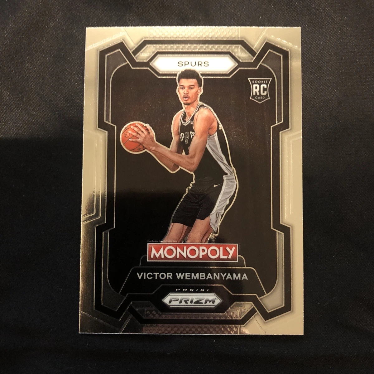 VICTOR WEMBANYAMA RC 2023 Panini Prizm Monopoly Rookie #81 Wemby 