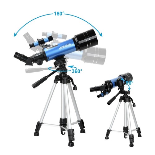70mm Astronomical Telescopes for Adults and Kids Refractor Telescope Backpack - Picture 7 of 12