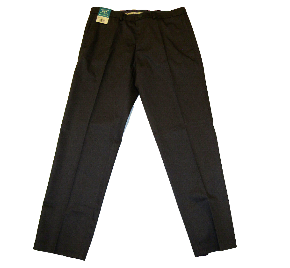 haggar straight fit dress pants Haggar Men's Premium Comfort Dress Pant-Straight Fit Black main image 0