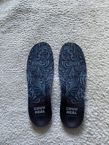 Plantillas Cruv Heal Profesionales Fuertes Soporte Arco Gris Talla M - Imagen 5 de 13