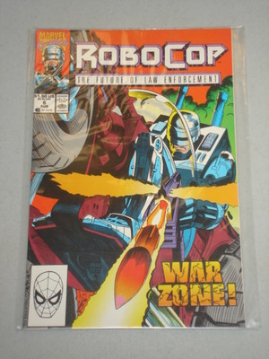 ROBOCOP #6 VOL 1 MARVEL COMICS AUGUST 1990