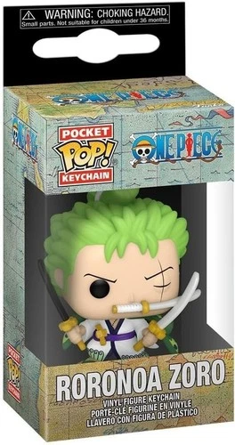 Funko Pop! Keychain: One Piece Roronoa Zoro 2" Vinyl Mini Figure