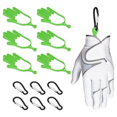 6Pcs Golfhandschuh-Stretcher für Green mit Halter