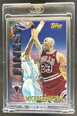 1995-96 Topps Michael Jordan Mystery Finest #M1 Bulls | eBay