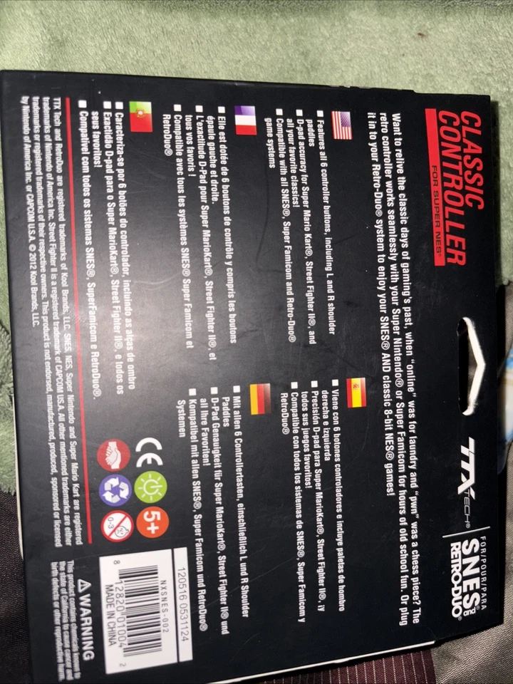 SNES Retro Duo Classic Controller Super Nintendo Brand New Factory - Image 2 of 4