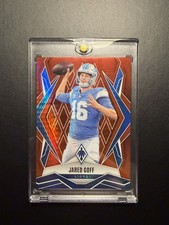 2025 Panini Phoenix - Jared Goff #62 Red /399 235 On Print Detroit Lions