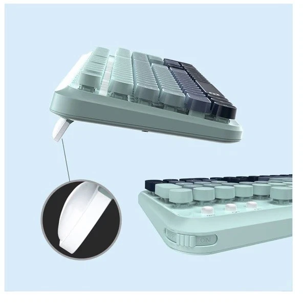 Colorful wireless desktop Key Board EK8870 - Image 4 of 4