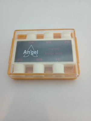 Angel Guitar pitch pipe in plastic case