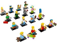LEGO 71005 The Simpsons Series 1 Full Complete Set Retired Minifigures Series 1