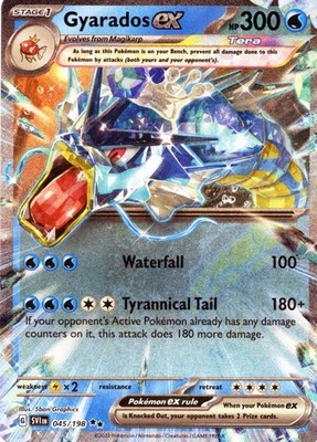 Gyarados ex 045/198 Sv01: Scarlet & Violet Base Set Holo