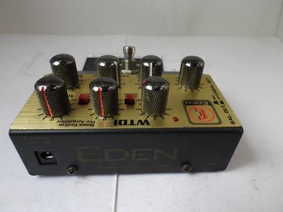 Eden WTDI World Tour DI EQ Bass Preamp Preamplifier Effects Pedal