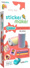 Hello Blink - Sticker Maker - Refill Pack with 80 Glitter Stickers - Children Ag