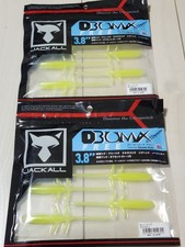 JACKALL Jackal DB Yuma 3.8" Soft Plastic Bait 2 Pack Unopened