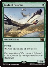 Birds of Paradise MTG R 170 Commander: Marvel Super Heroes MSC NM