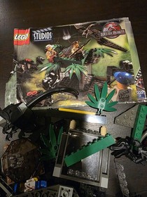 Vintage Lego Studios Jurasic Park 1370 USED NO BOX