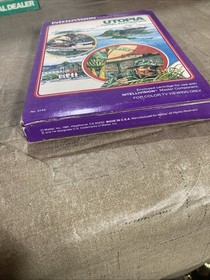 Intellivision - Utopia - Complete In Box w/ Manual & Overlays - Tested & Working