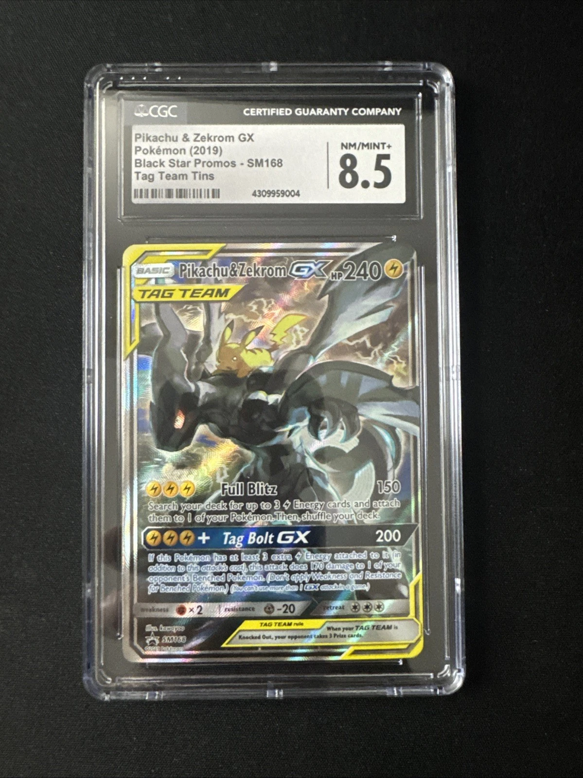 Pikachu & Zekrom GX