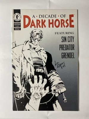 A Decade of Dark Horse #1 FN Signed by Adams Chadwick Wagner Darrow &MORE No COA