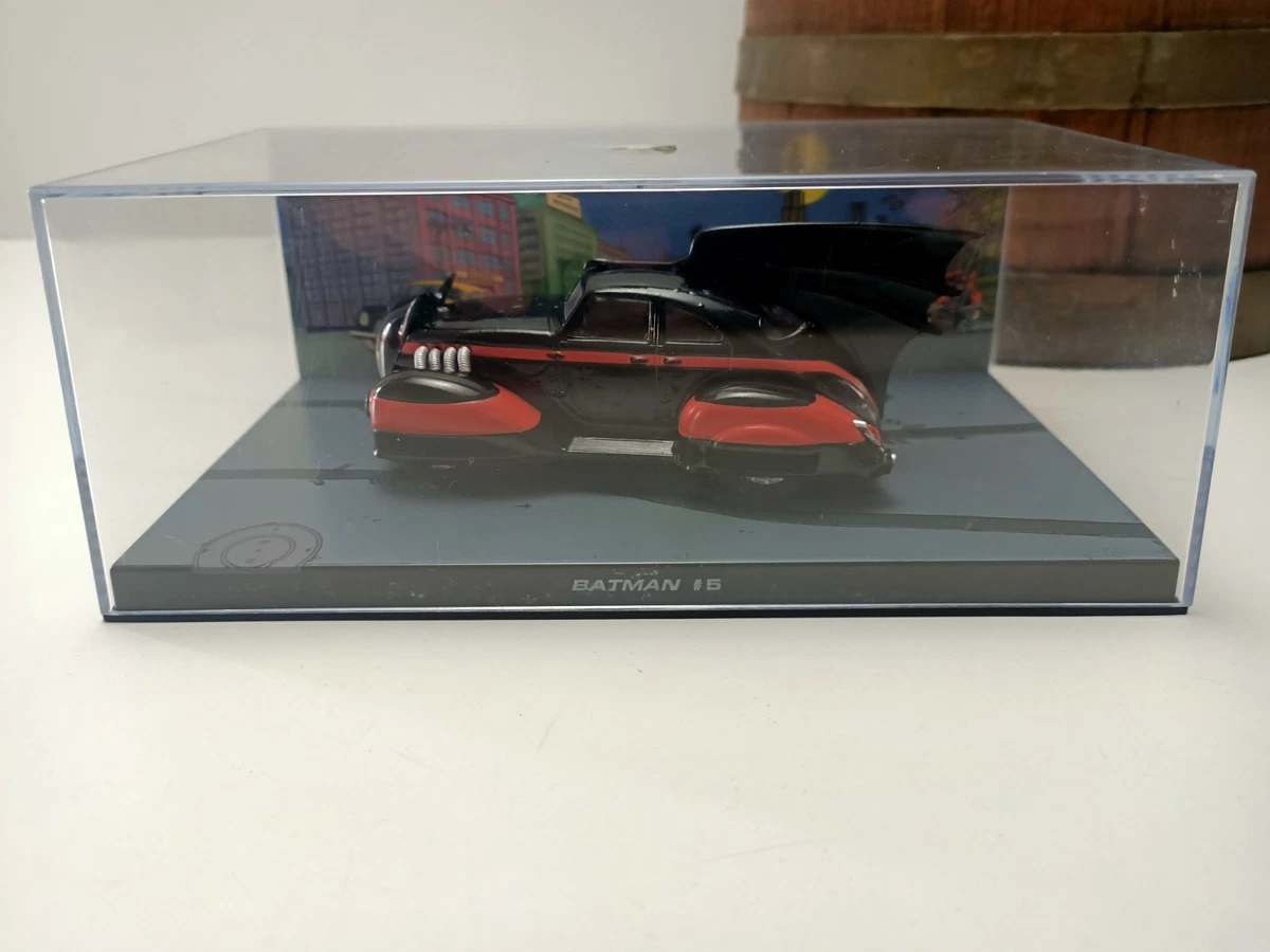 Lot de 2 Batmobile 1/43 Véhicules de Batman Eaglemoss Voiture Model Car LB01 eBa