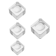 4 Pcs Crystal Base Stand Sphere Holder Display Desktop Ornaments