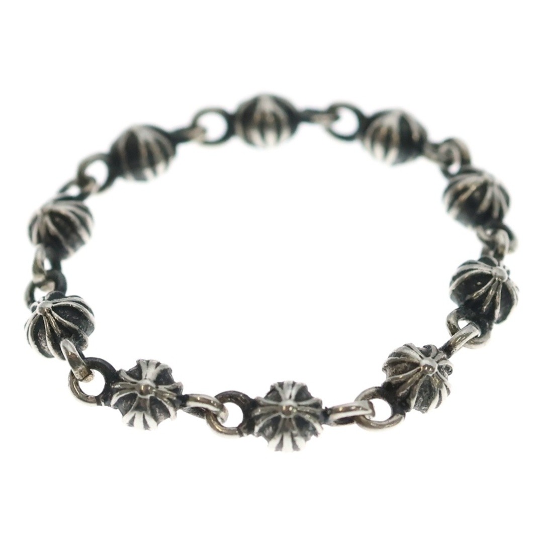 Chrome Hearts BEAD CHAIN TINY RING SILVER Used 76… - image 1