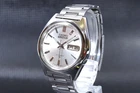 Vintage Seiko 5 Actus 7019-8010 Automatic 21J Silver Sunburst Dial Japan