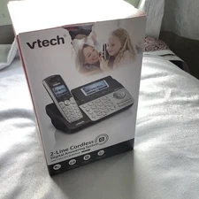 NEW OPEN BOX - VTECH 2-Line Cordless Digital Answering System DS6151-2 DECT 6.0