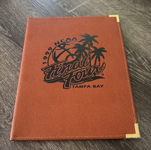 Official NCAA ® Rawlings ® Final Four ® Genuine Ball Leather Folder - 1999