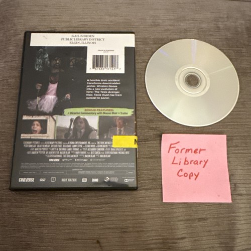 “The Toxic Avenger” (DVD, 2025) Ex-library