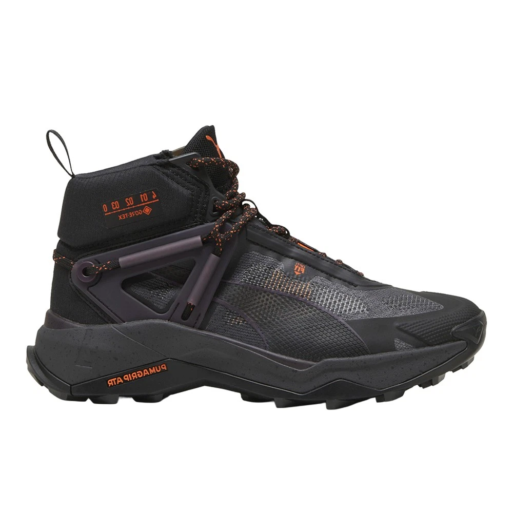 PUMA Explore Nitro Mid Gtx Hiking Womens Black Sneakers Athletic Shoes 37786105