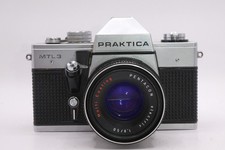 Praktica MTL 3 SLR 35mm Film Camera + Pentacon 50mm f/1.8 Lens