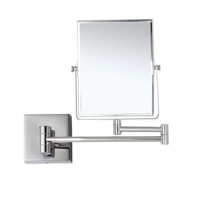 Nameeks AR7721-5X Chrome Glimmer 8-1/2''W X 6-3/10''H Magnifying Mirror