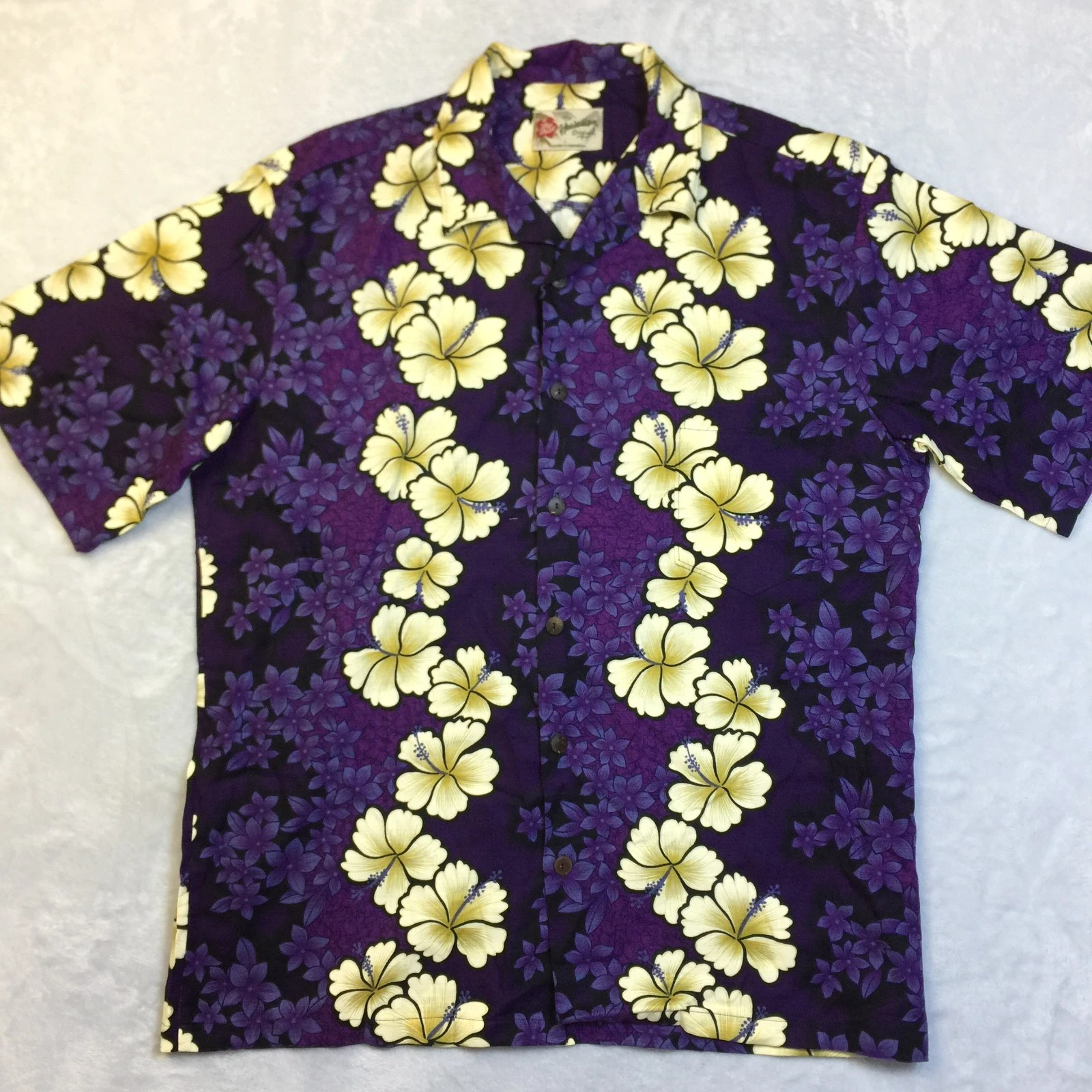 Hilo Hattie The Original Hawaiian Shirt Men Sz L Purple Short Sleeve Button Down
Opens in a new wind