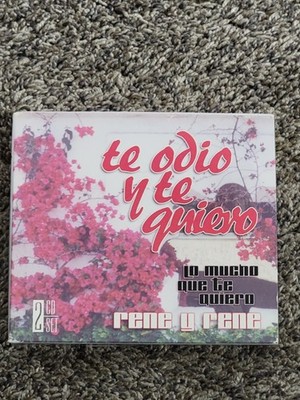 2 CD Set Te Odio y Te Quiero Lo Mucho Que Te Quiero Latin Music Used