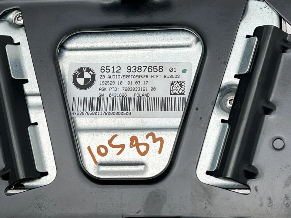 BMW 330i 2017-2019 amplificador 2,0 L a AWD 122 k -xDrive- 63876 Foto 2 de 4