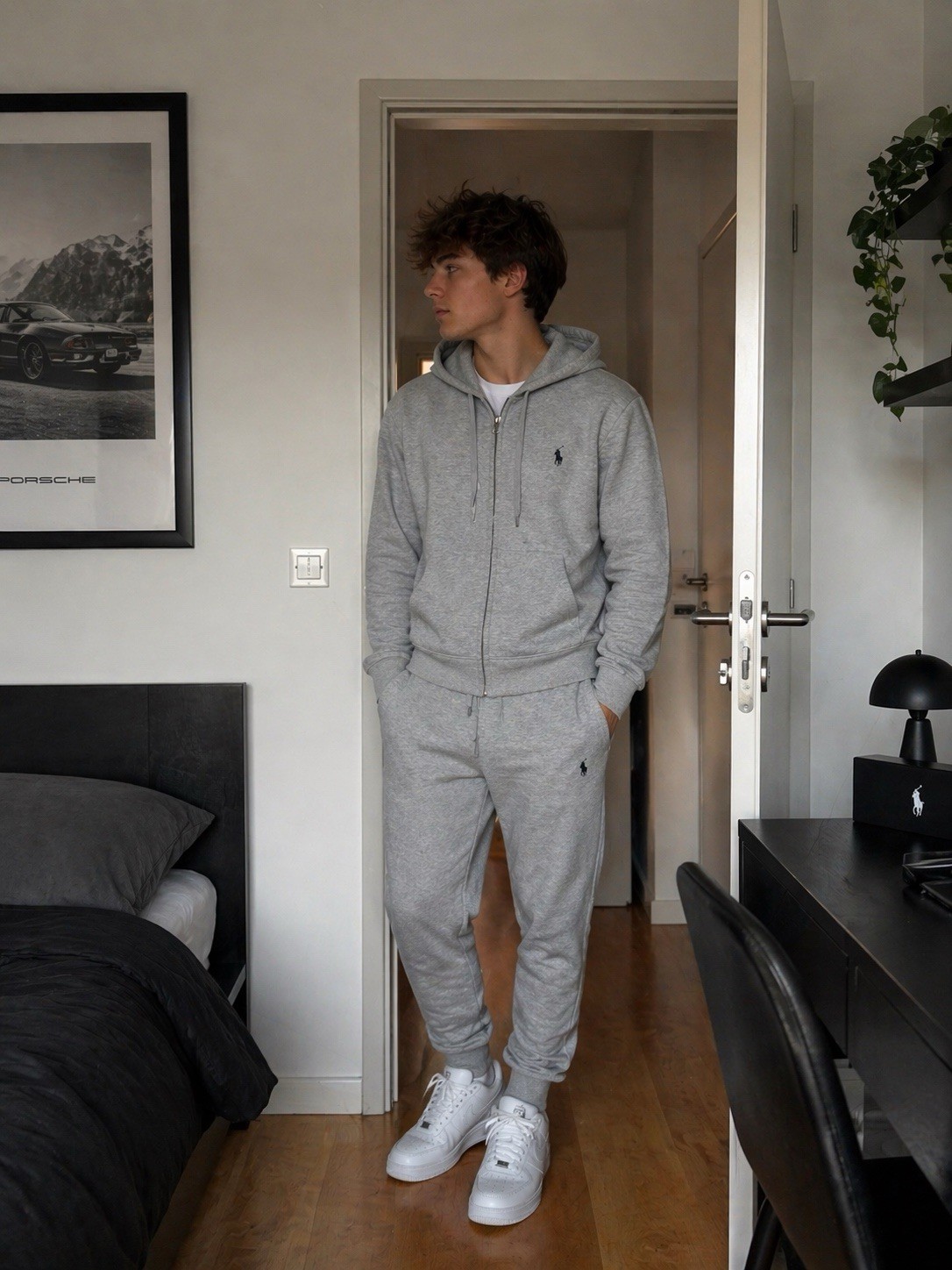 Ralph Lauren Tracksuit Gr. M Herren Trainingsanzug Jacke Hose