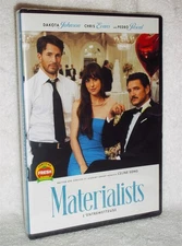 Materialists (DVD, 2025) Dakota Johnson Pedro Pascal Chris Evans romantic comedy