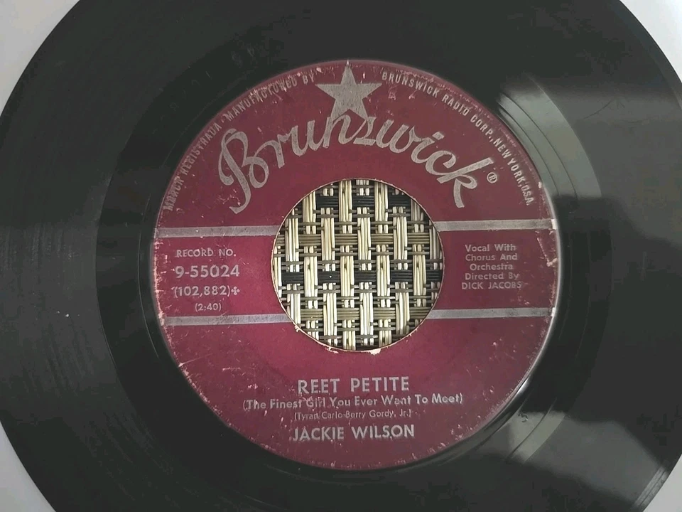 Jackie Wilson By the Light of the Silvery Moon Reet Petite Brunswick 9-55024 (G) Foto 4 de 4