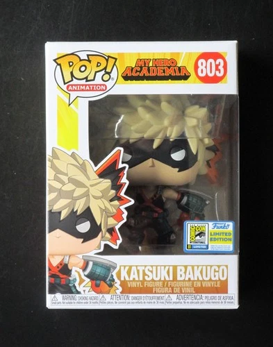 Funko Pop Katsuki Bakugo #803 - Official 2020 SDCC - NM+ Box - My Hero Academia