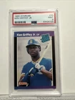 KEN GRIFFEY JR. RC RATED ROOKIE MINT 1989 DONRUSS #33 PSA 9 SEATTLE MARINERS