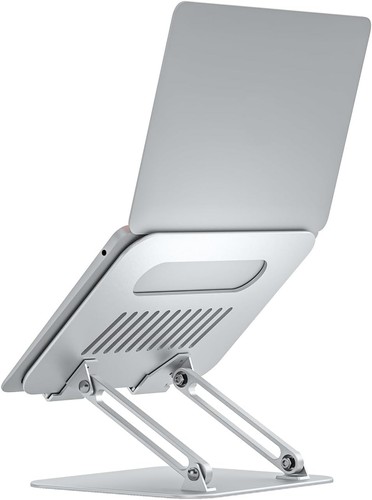 AISENS - LPS4XL-181 - Desktop Stand XL 10-17 Adjustable for Laptop/Tablet, Silve - Afbeelding 2 van 7